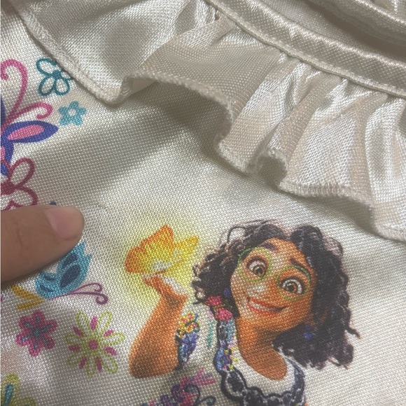 Disney's Encanto Toddler Girl "Encanto Garden" Fantasy Night Gown Size 3T Pajama - Picture 12 of 16